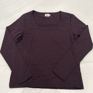 Calvin Klein‎ Striped Long Sleeve Shirt